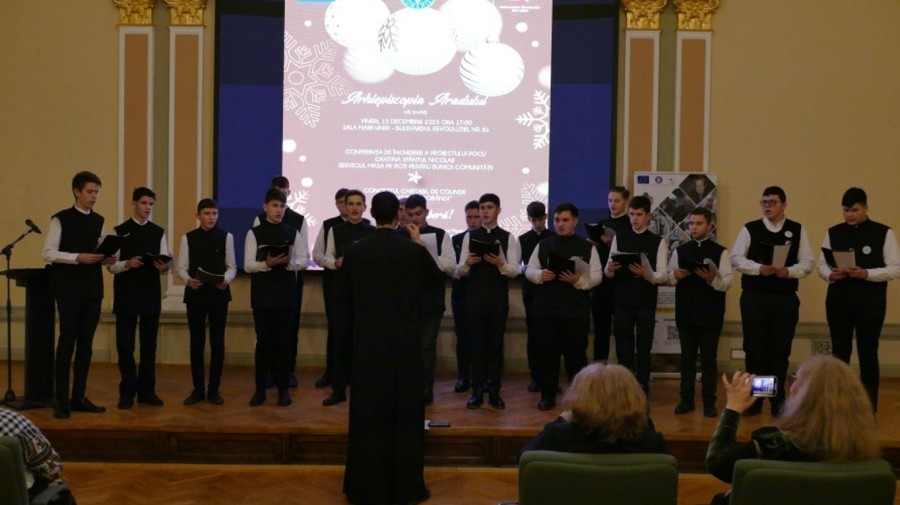 Arhiepiscopia Aradului încheie cu succes proiectul POCU "Cantina Sfântul Nicolae - Serviciul Masă pe Roți pentru Bunicii Comunității"