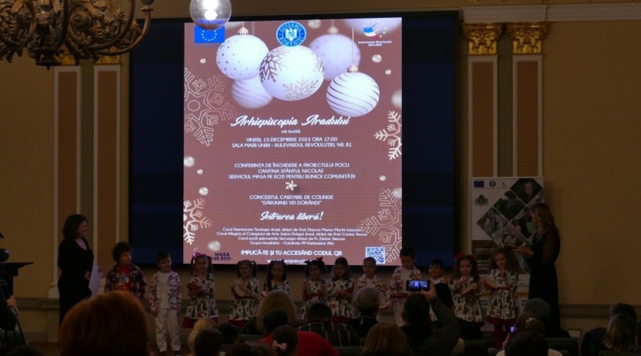 Arhiepiscopia Aradului încheie cu succes proiectul POCU "Cantina Sfântul Nicolae - Serviciul Masă pe Roți pentru Bunicii Comunității"